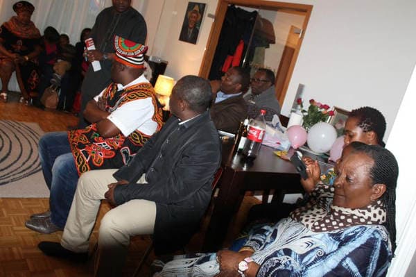 Guneku Family Meeting In Frankfurt Germany — photograph from the Guneku Fondom archive