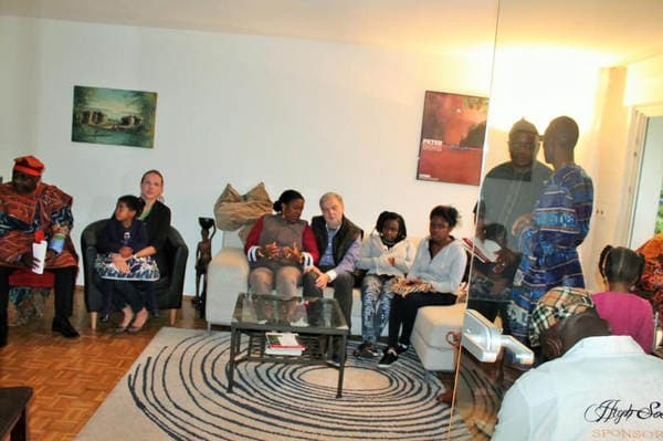 Guneku Family Meeting In Frankfurt Germany — photograph from the Guneku Fondom archive