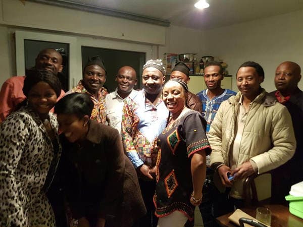 Guneku Family Meeting In Frankfurt Germany — photograph from the Guneku Fondom archive