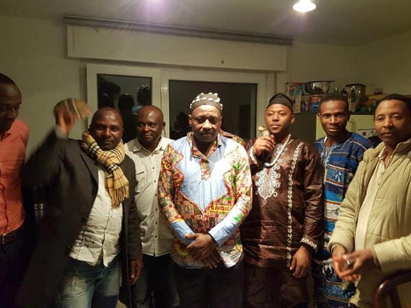 Guneku Family Meeting In Frankfurt Germany — photograph from the Guneku Fondom archive