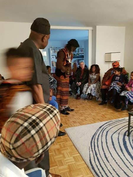 Guneku Family Meeting In Frankfurt Germany — photograph from the Guneku Fondom archive