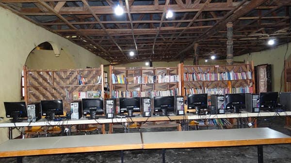 Guneku Royal Community Library — photograph from the Guneku Fondom archive
