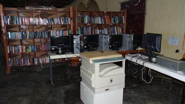 Guneku Royal Community Library — photograph from the Guneku Fondom archive