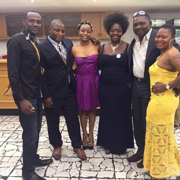 reception event for HRH Fon Fomuki in Essen Germany — photograph from the Guneku Fondom archive