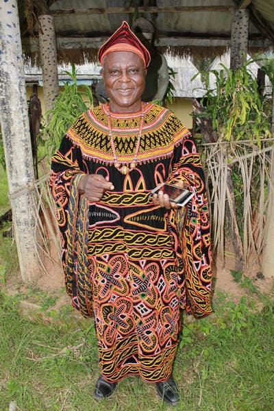Revisiting the installation of the Guneku Traditional Council, Friday July 30 2021 — photograph from the Guneku Fondom archive