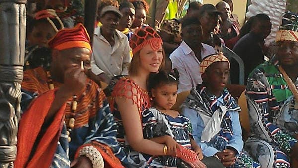 The Coronation of HRH Fon Fomuki Walters — photograph from the Guneku Fondom archive