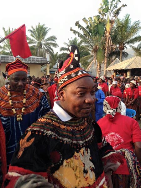 The Coronation of HRH Fon Fomuki Walters — photograph from the Guneku Fondom archive