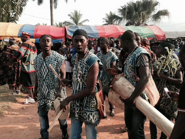 The Coronation of HRH Fon Fomuki Walters — photograph from the Guneku Fondom archive