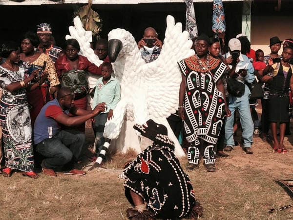 The Coronation of HRH Fon Fomuki Walters — photograph from the Guneku Fondom archive