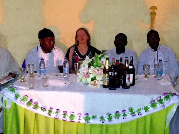 The legendary Fundraising white party night at Guneku Palace — photograph from the Guneku Fondom archive
