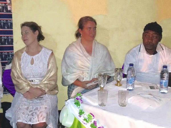 The legendary Fundraising white party night at Guneku Palace — photograph from the Guneku Fondom archive