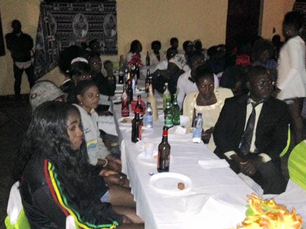 The legendary Fundraising white party night at Guneku Palace — photograph from the Guneku Fondom archive