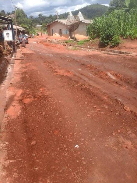 THE TONMUKOM - WINDIK ROAD WORK — photograph from the Guneku Fondom archive