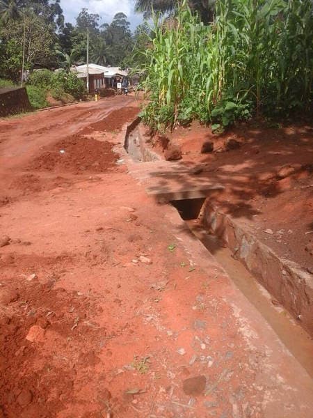 THE TONMUKOM - WINDIK ROAD WORK — photograph from the Guneku Fondom archive
