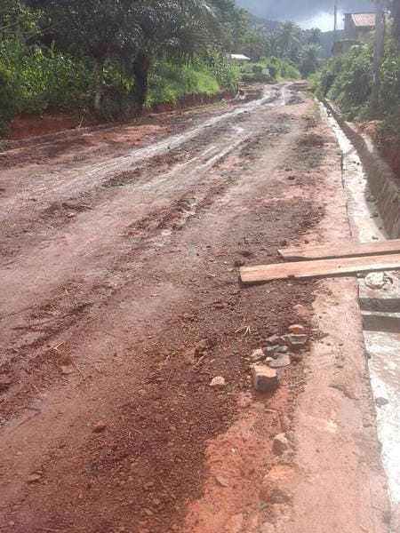 THE TONMUKOM - WINDIK ROAD WORK — photograph from the Guneku Fondom archive