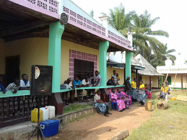 Development projects — photograph from the Guneku Fondom archive