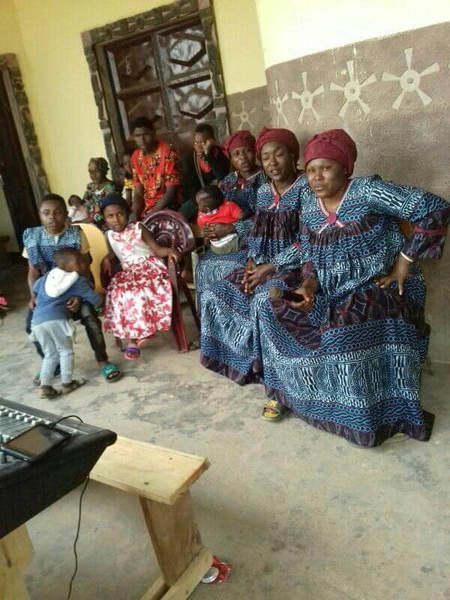 Development projects — photograph from the Guneku Fondom archive