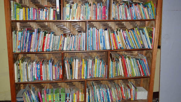 Guneku Royal Community Library — photograph from the Guneku Fondom archive