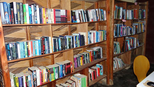 Guneku Royal Community Library — photograph from the Guneku Fondom archive