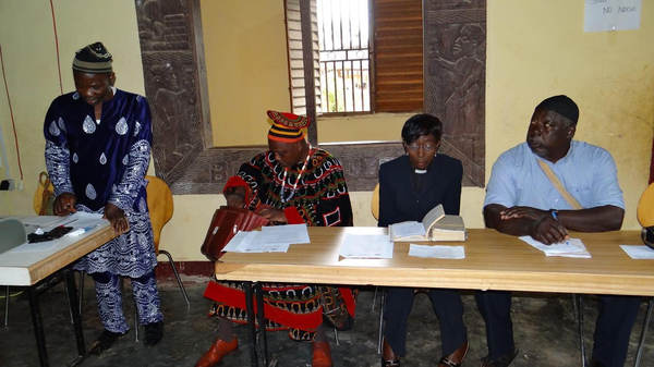 Guneku Royal Community Library — photograph from the Guneku Fondom archive